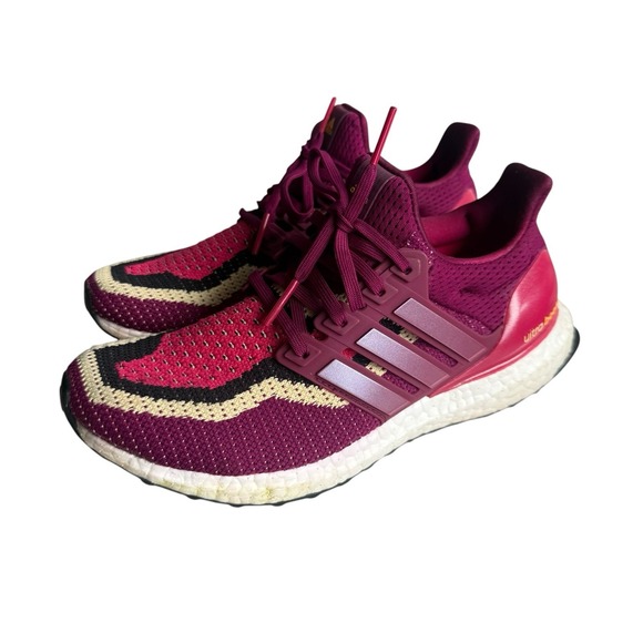 adidas Shoes - Adidas Women's UltraBoost 2.0 DNA US Size 7.5 Power Berry Knitted Running